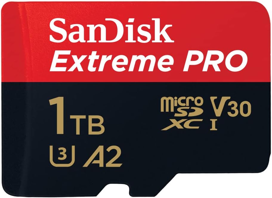 SanDisk Extreme microSDXC Card with Adapter