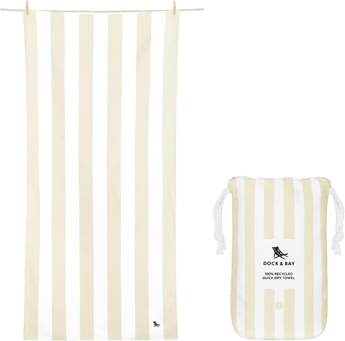 Dock & Bay Kids Quick-Dry Sand-Free Beach Towel
