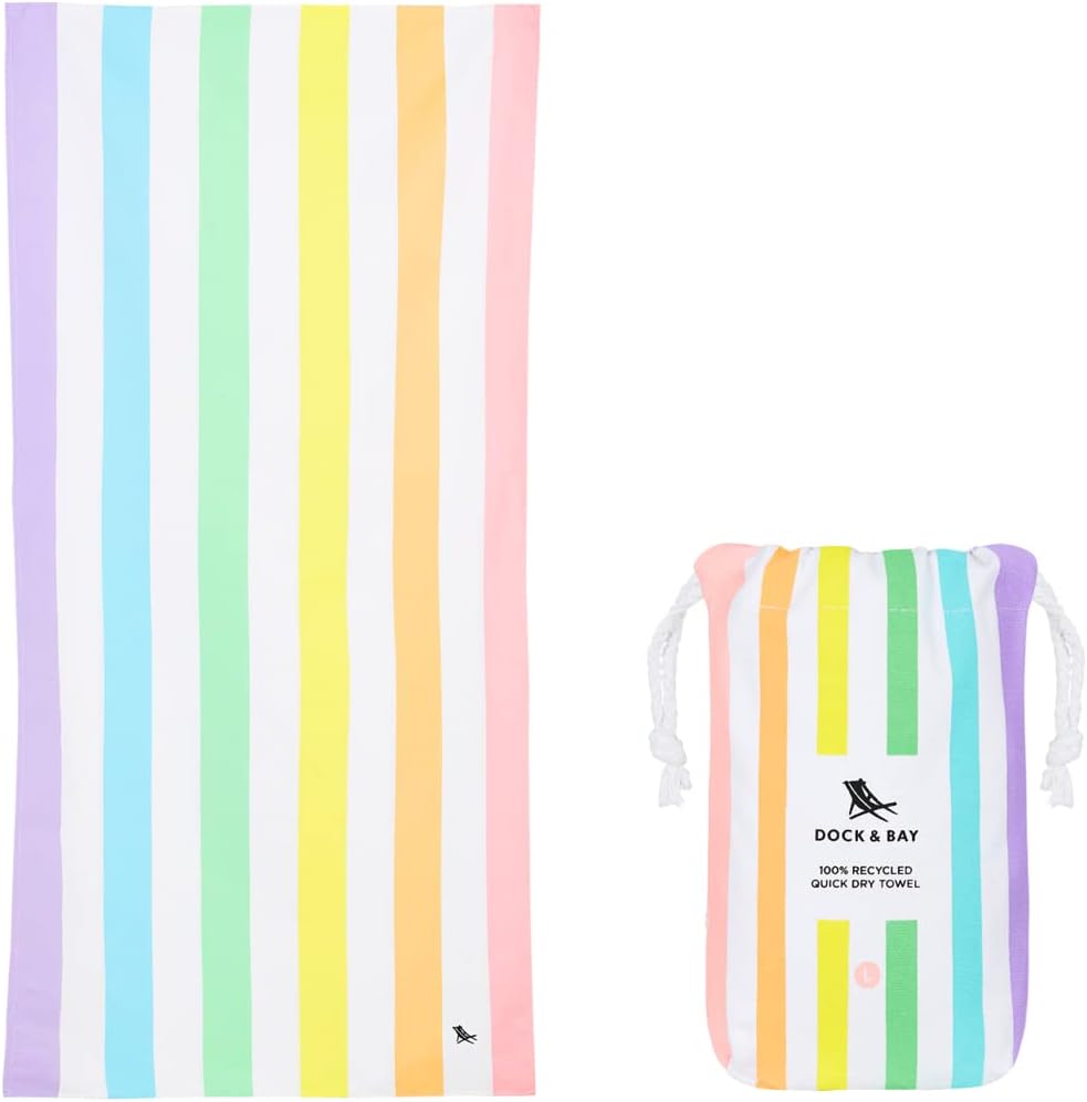 Dock & Bay Kids Quick-Dry Sand-Free Beach Towel