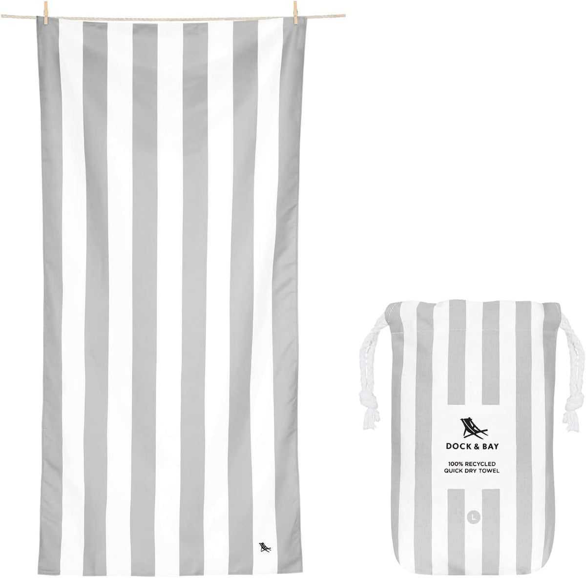 Dock & Bay Kids Quick-Dry Sand-Free Beach Towel