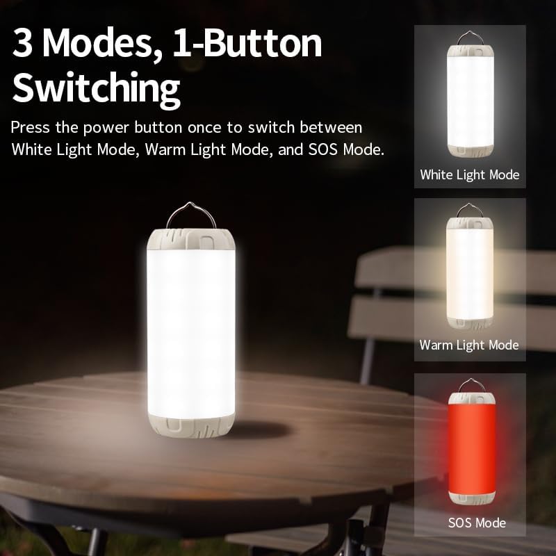 Portable Rechargeable Emergency Camping Lantern