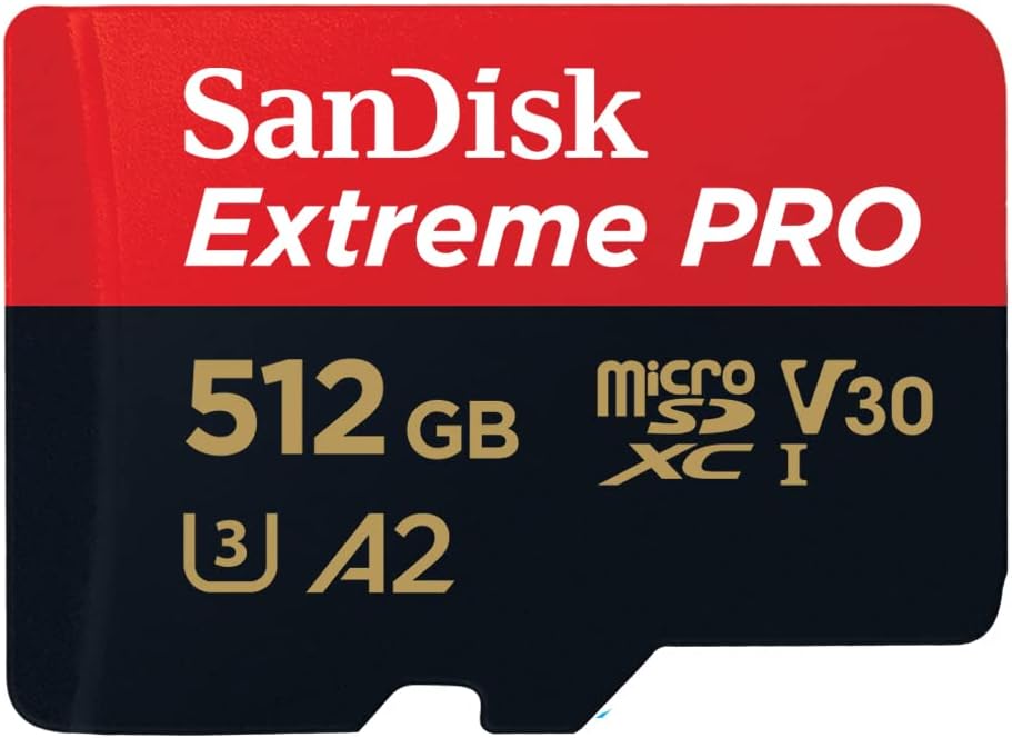 SanDisk Extreme microSDXC Card with Adapter