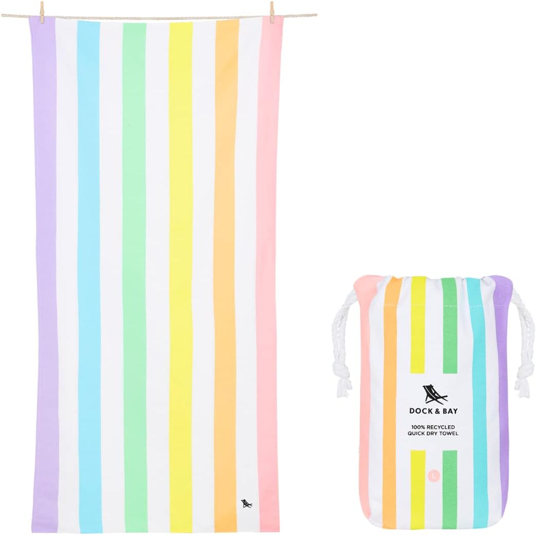 Dock & Bay Kids Quick-Dry Sand-Free Beach Towel