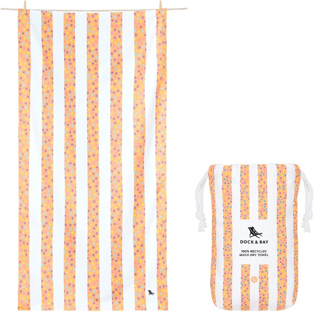 Dock & Bay Kids Quick-Dry Sand-Free Beach Towel