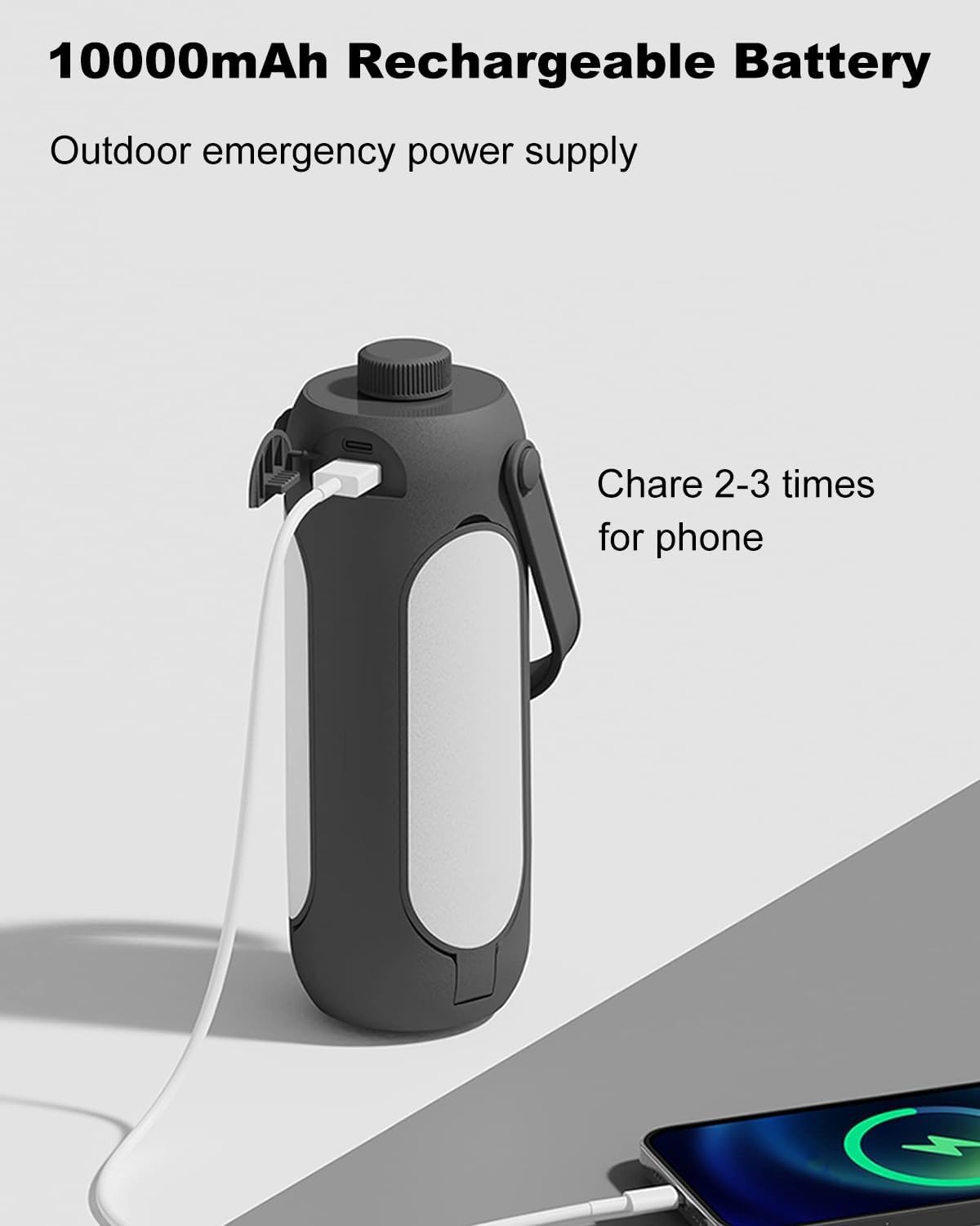 10000mAh Camping Lantern and Power Bank