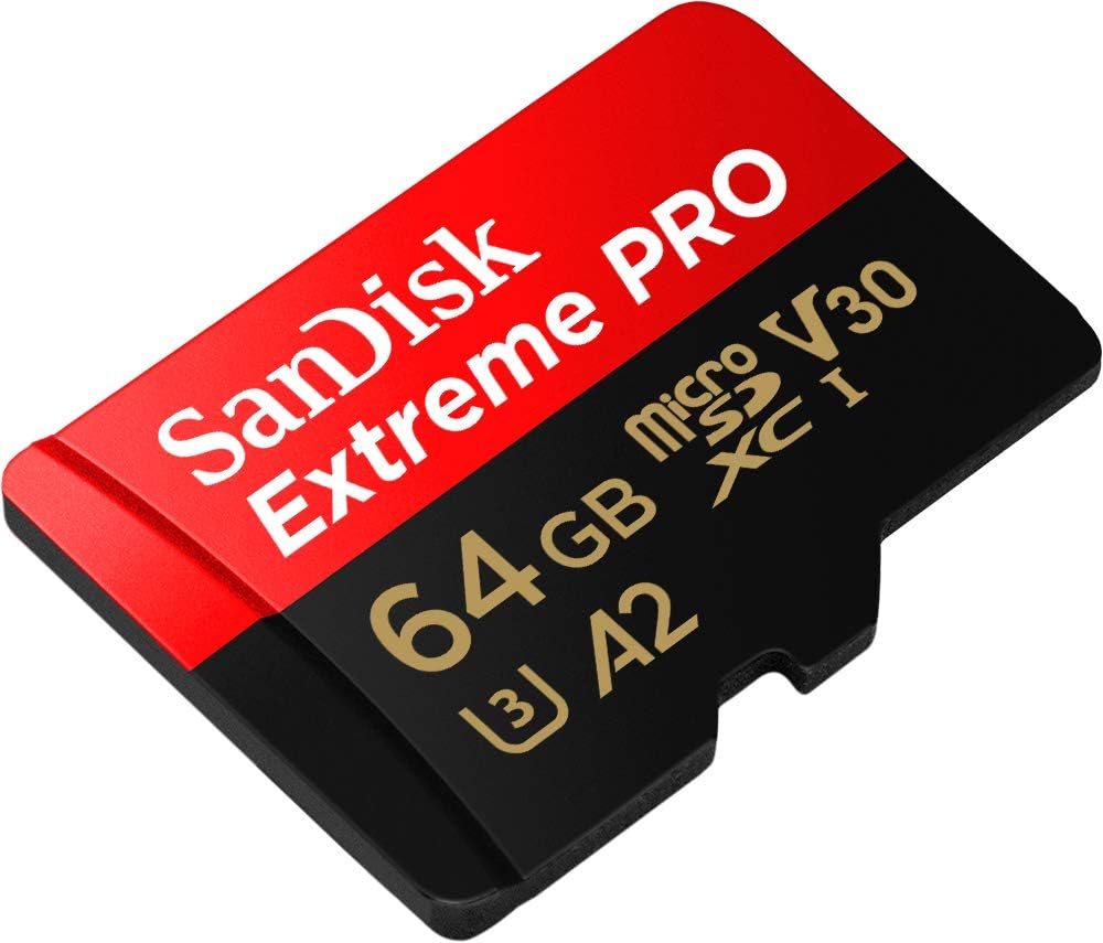 SanDisk Extreme microSDXC Card with Adapter