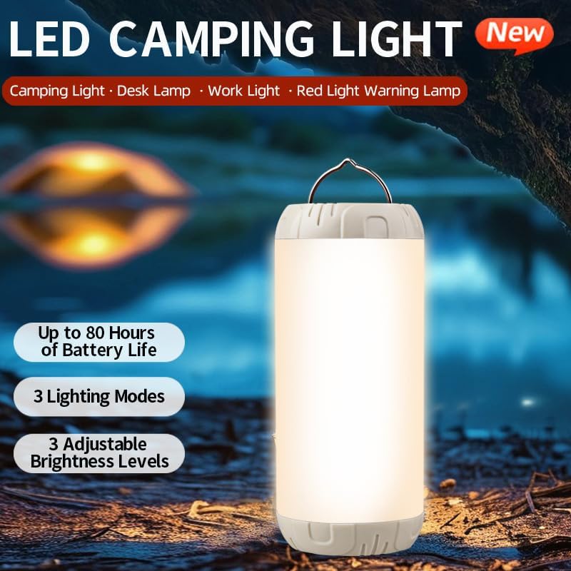 Portable Rechargeable Emergency Camping Lantern