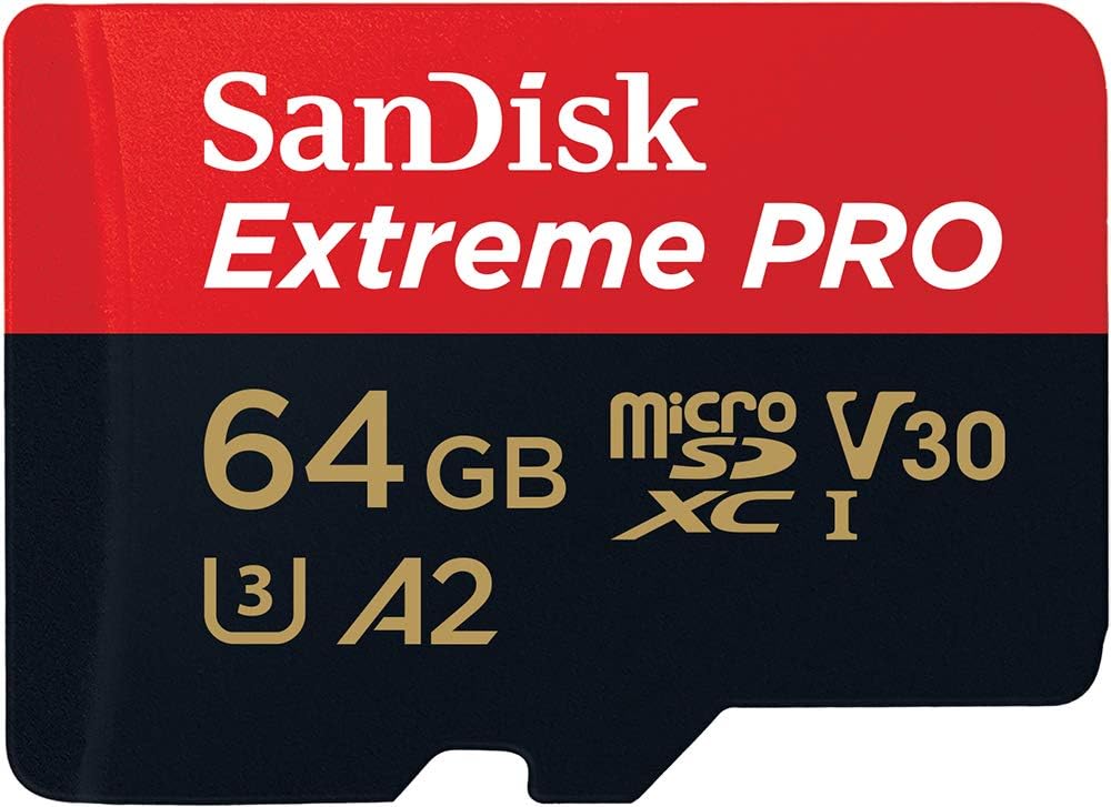SanDisk Extreme microSDXC Card with Adapter