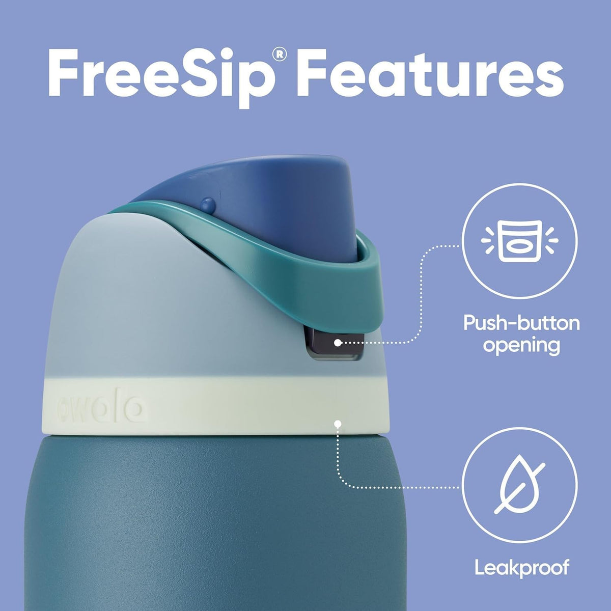 Owala FreeSip 710ml Insulated Water Bottle