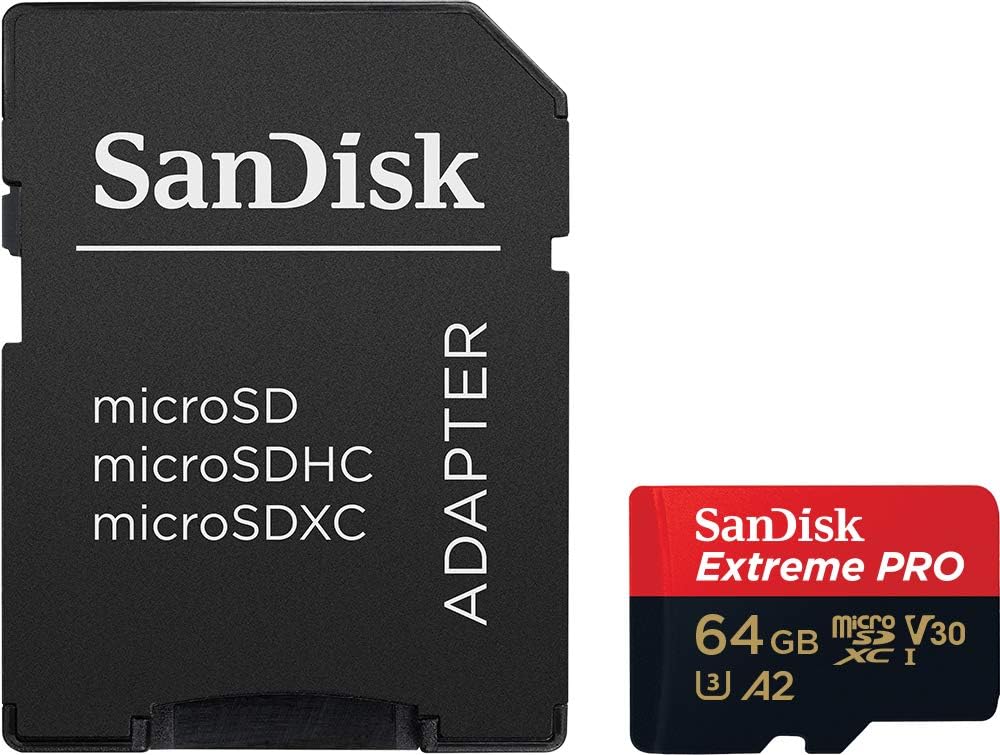 SanDisk Extreme microSDXC Card with Adapter