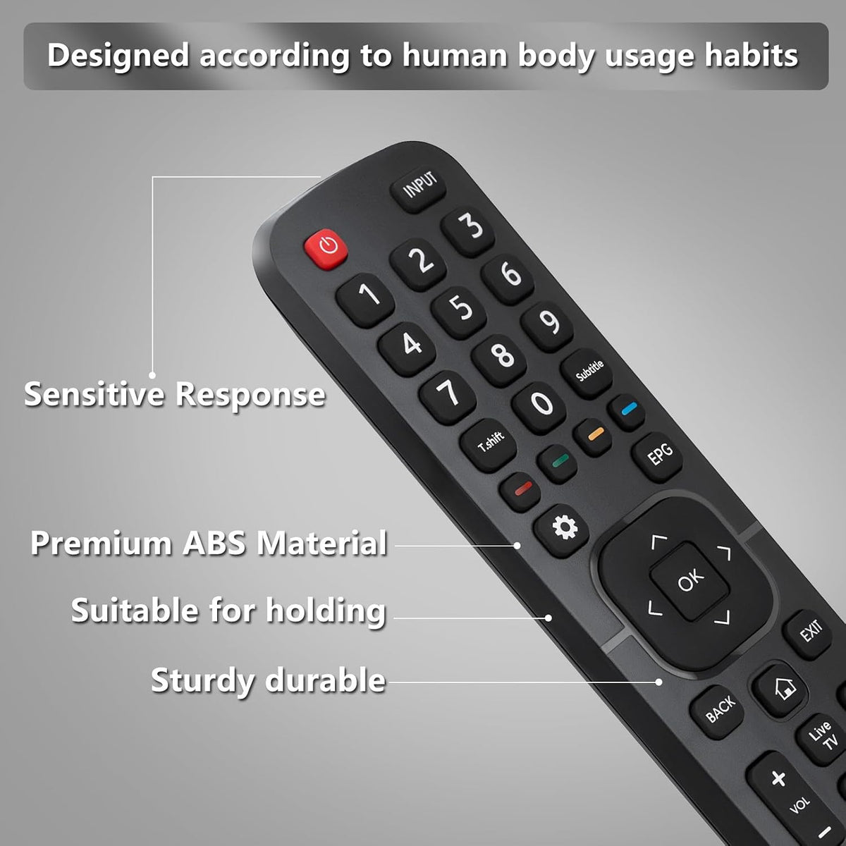Universal Replacement Remote for Samsung Smart TVs
