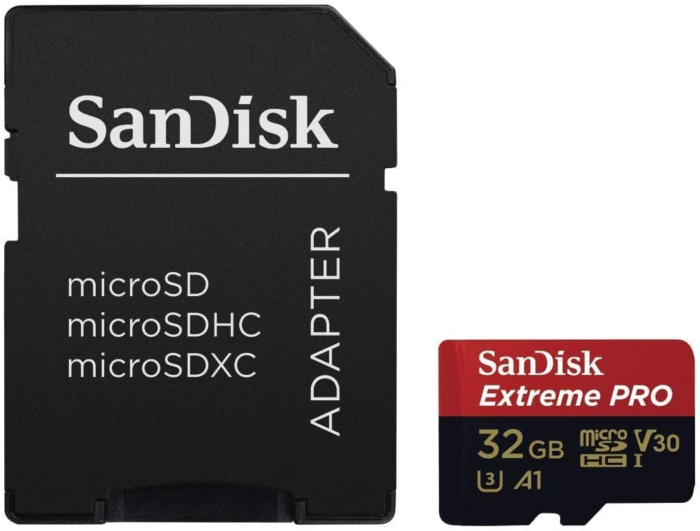 SanDisk Extreme microSDXC Card with Adapter