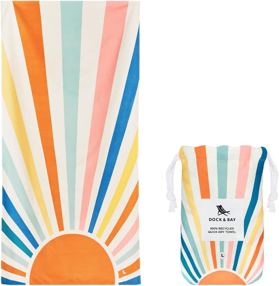 Dock & Bay Kids Quick-Dry Sand-Free Beach Towel