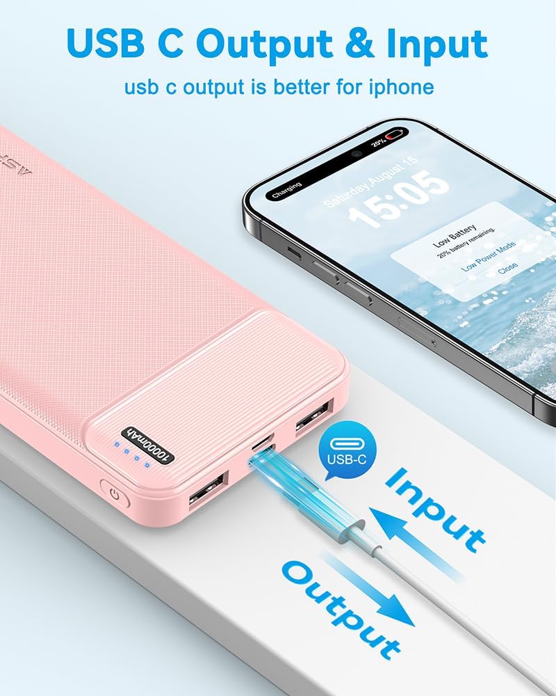 AsperX 2-Pack 10000mAh Power Banks