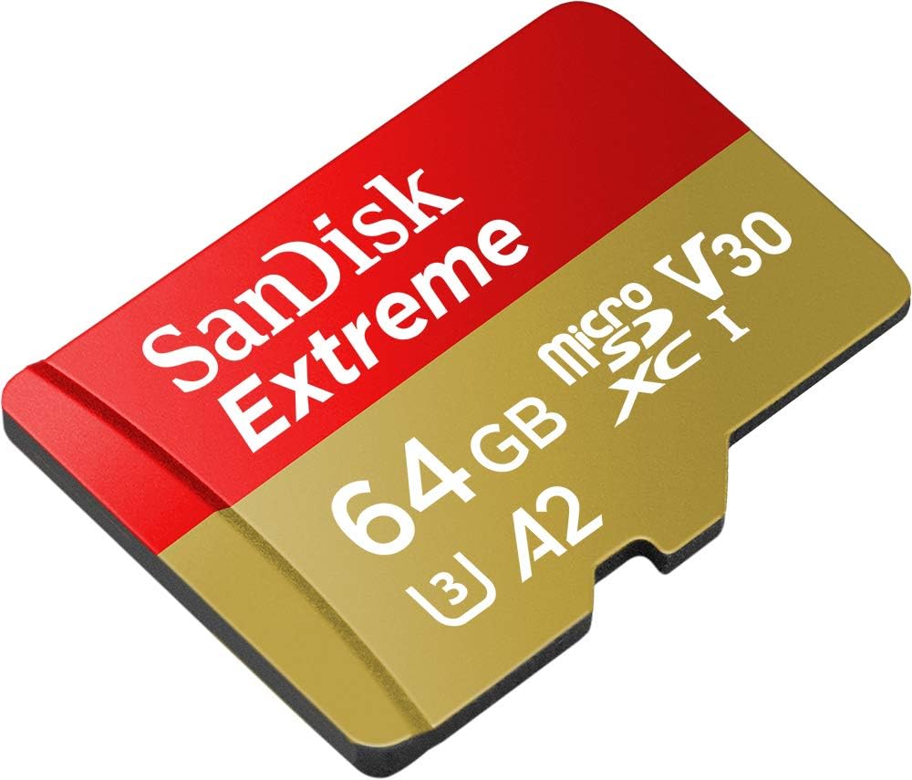 SanDisk Extreme microSDXC Card with Adapter