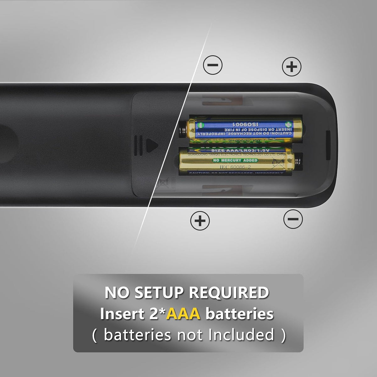 Universal Replacement Remote for Samsung Smart TVs