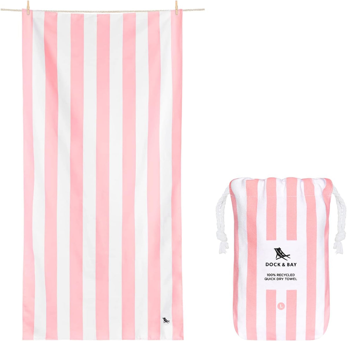 Dock & Bay Kids Quick-Dry Sand-Free Beach Towel