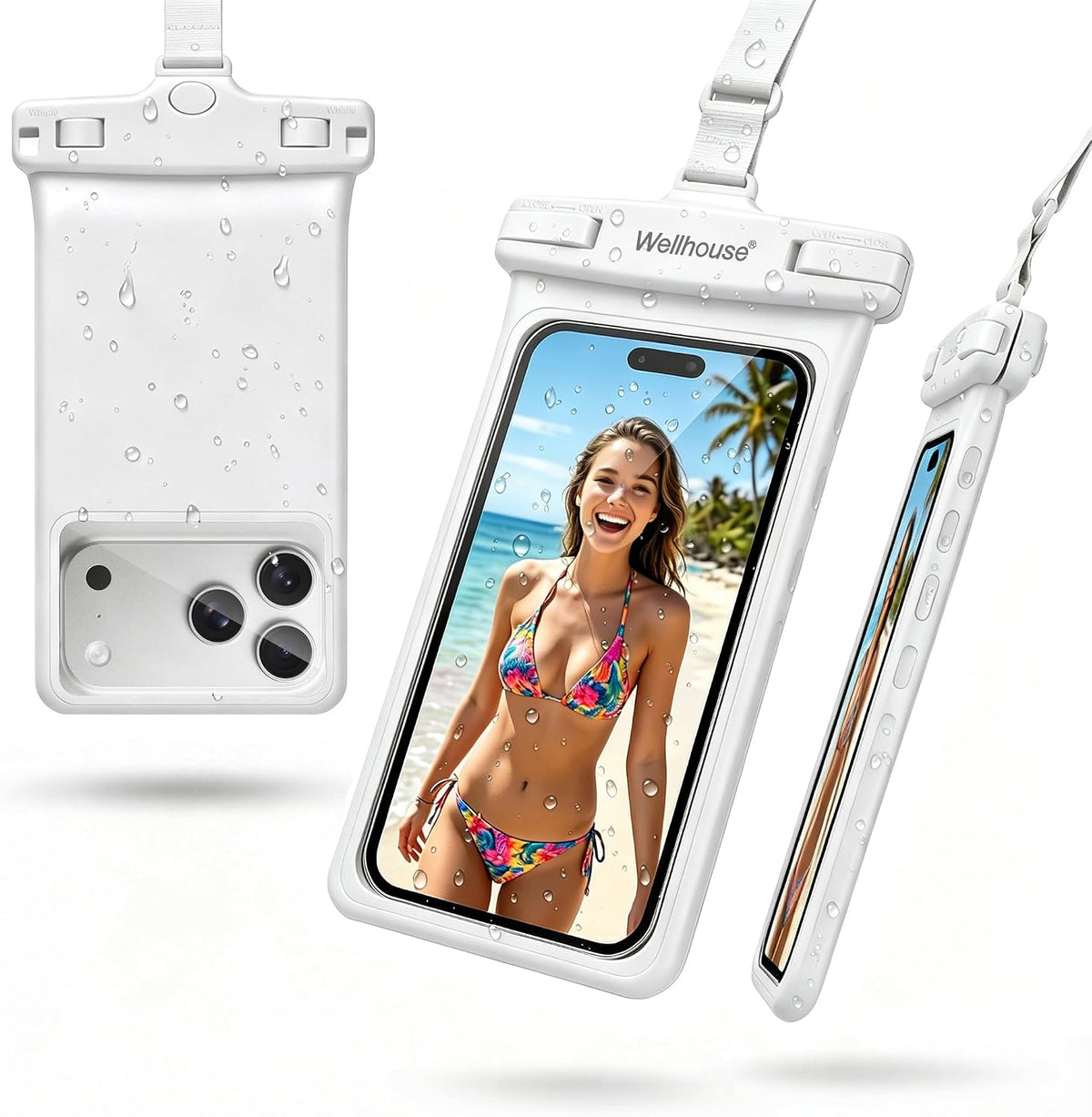 wellhouse 2-Pack Waterproof Phone Pouches