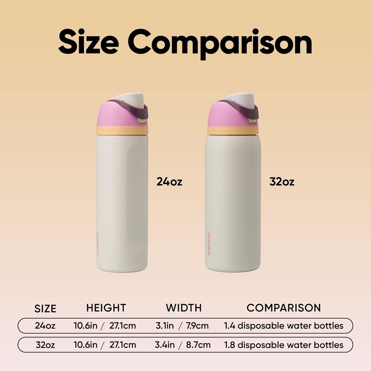 Owala FreeSip 710ml Insulated Water Bottle