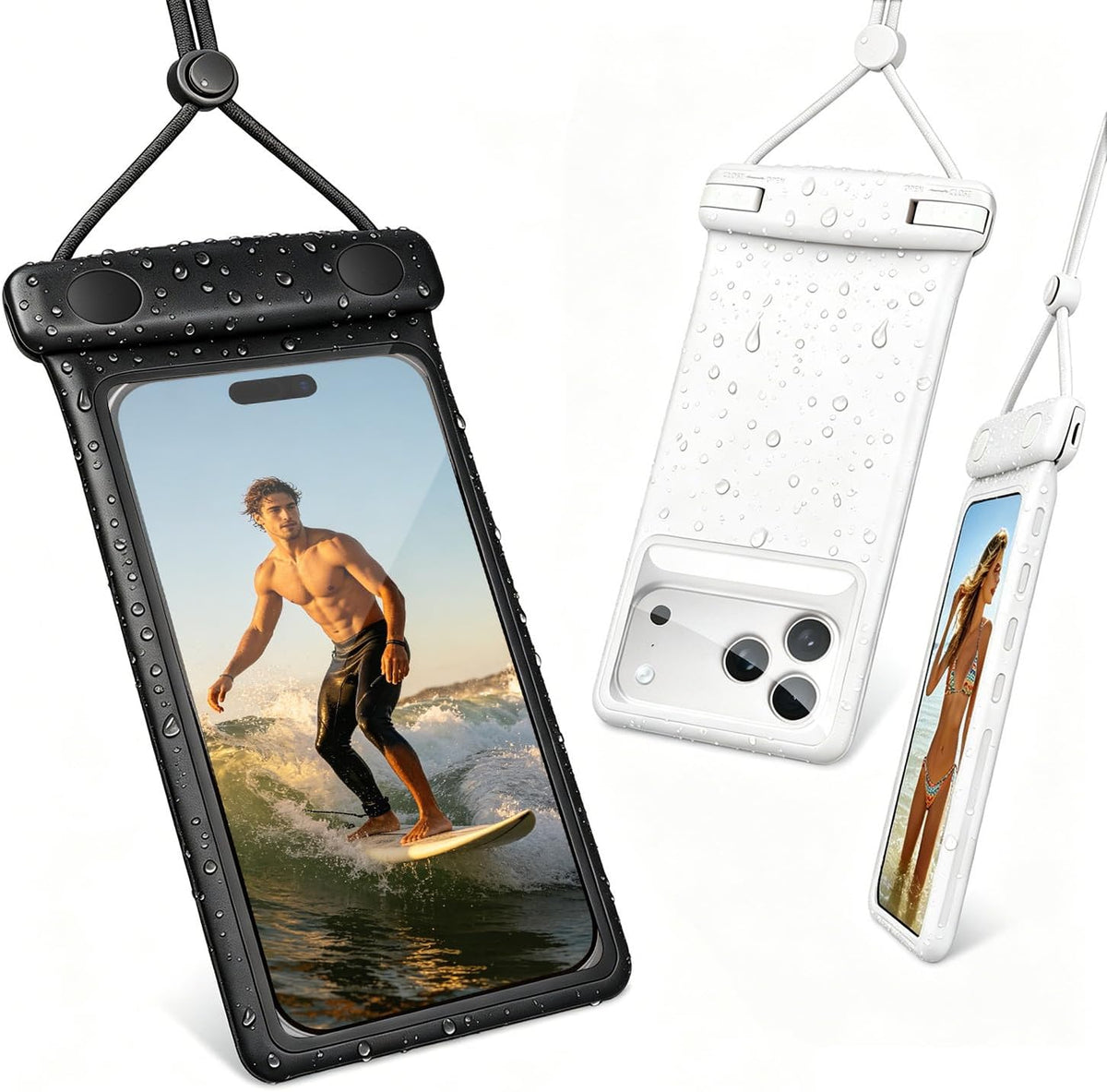 wellhouse 2-Pack Waterproof Phone Pouches