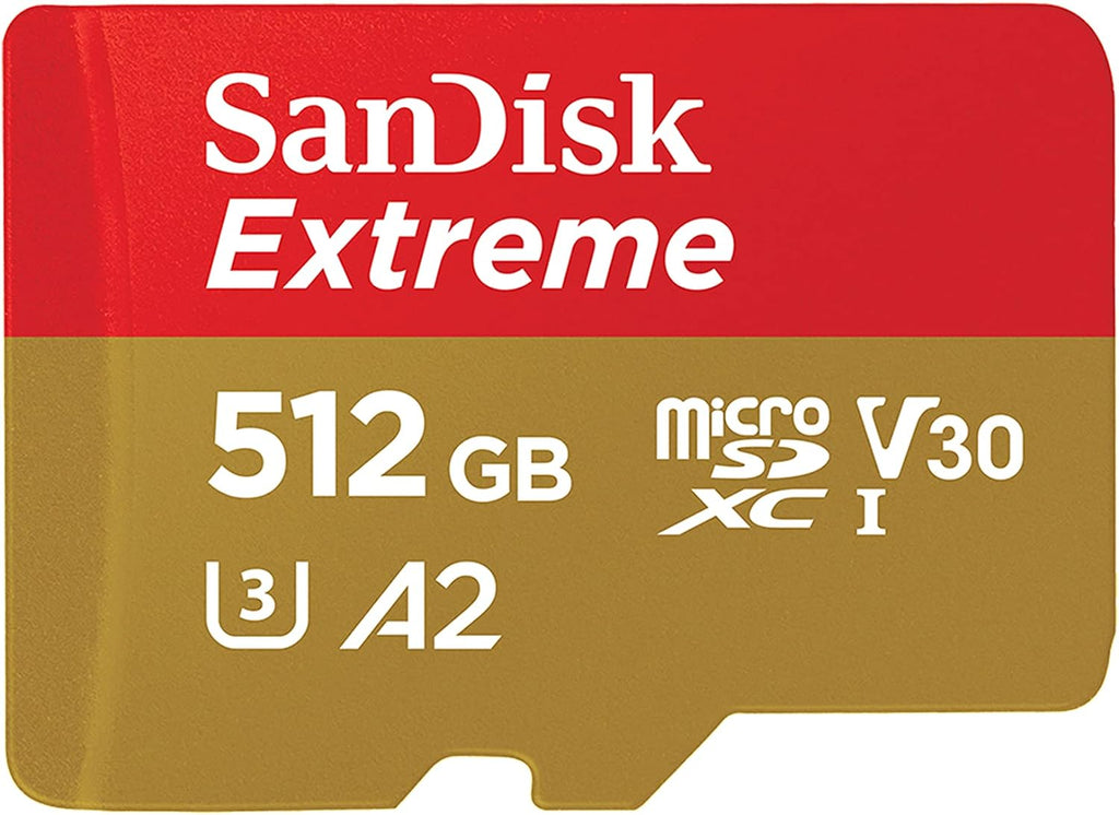 SanDisk Extreme microSDXC Card with Adapter