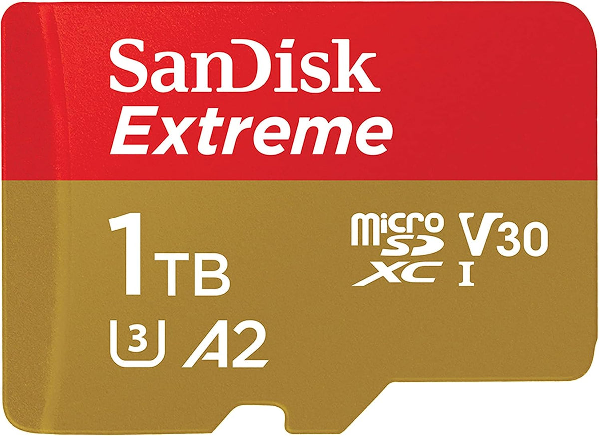 SanDisk Extreme microSDXC Card with Adapter