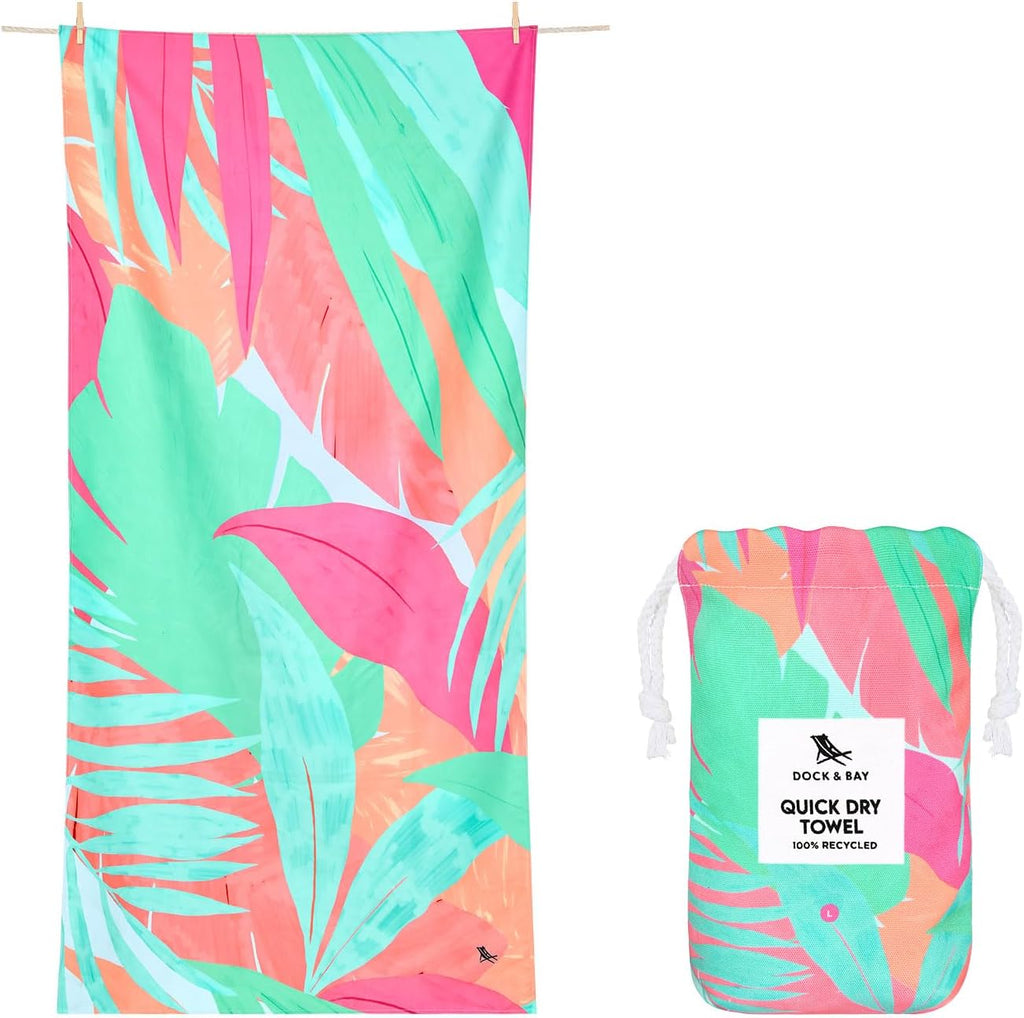 Dock & Bay Kids Quick-Dry Sand-Free Beach Towel