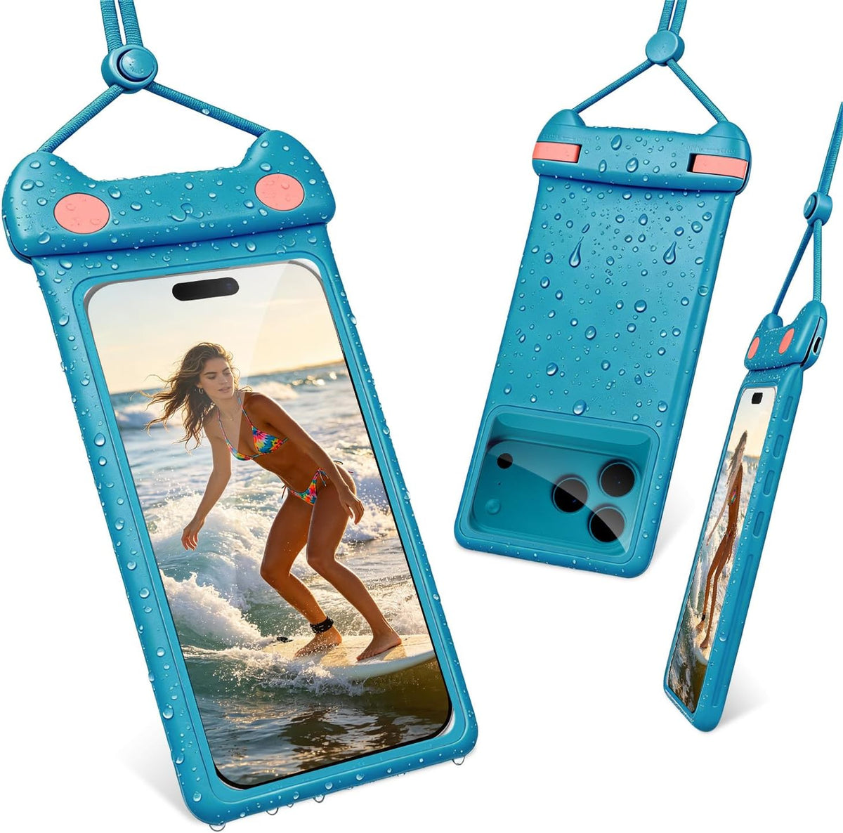 wellhouse 2-Pack Waterproof Phone Pouches