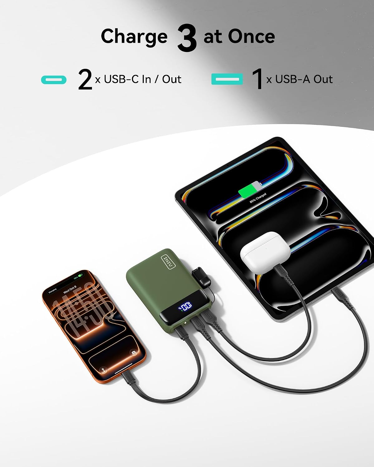 INIU 20000mAh 22.5W Fast-Charging Power Bank