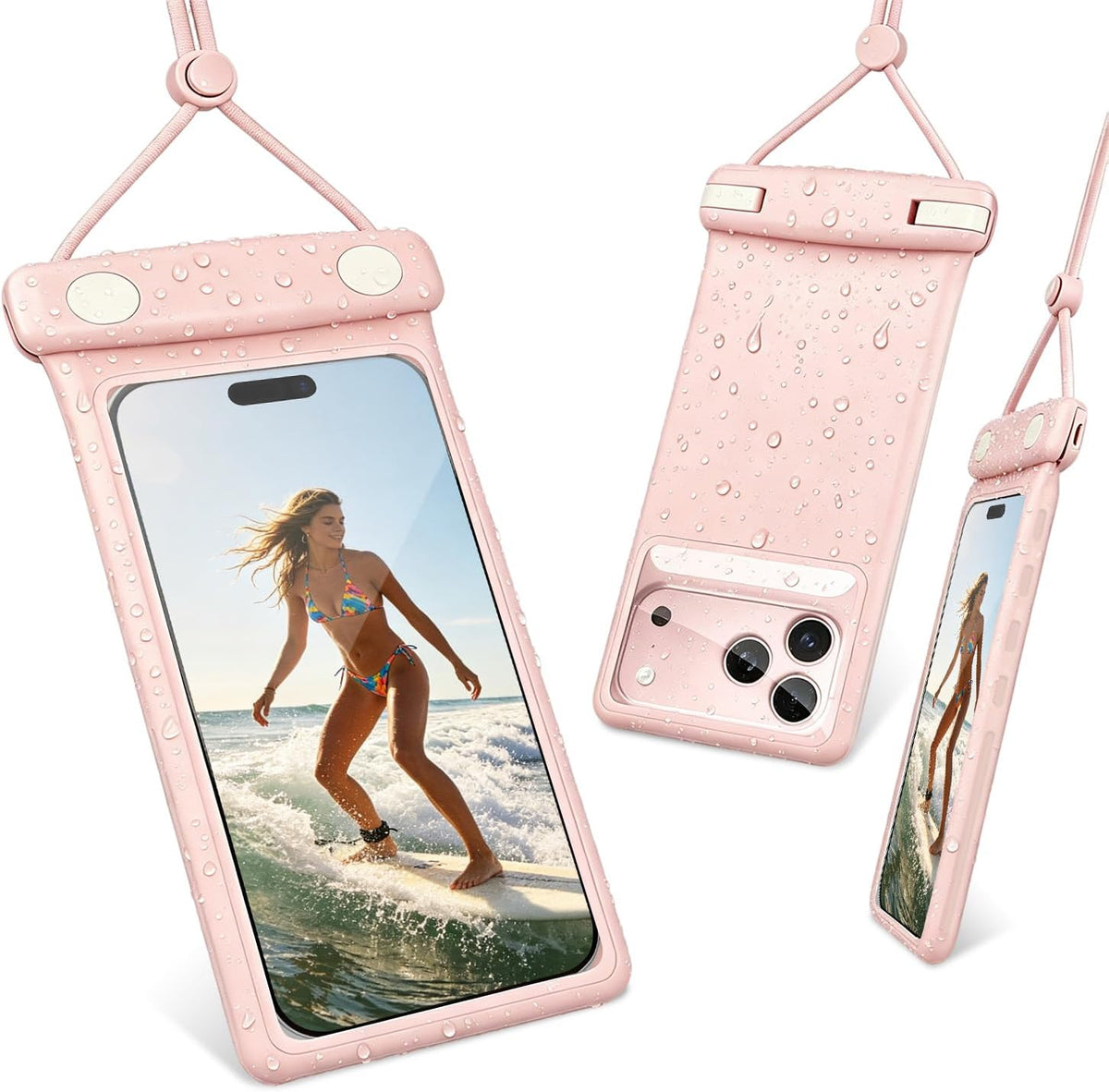 wellhouse 2-Pack Waterproof Phone Pouches