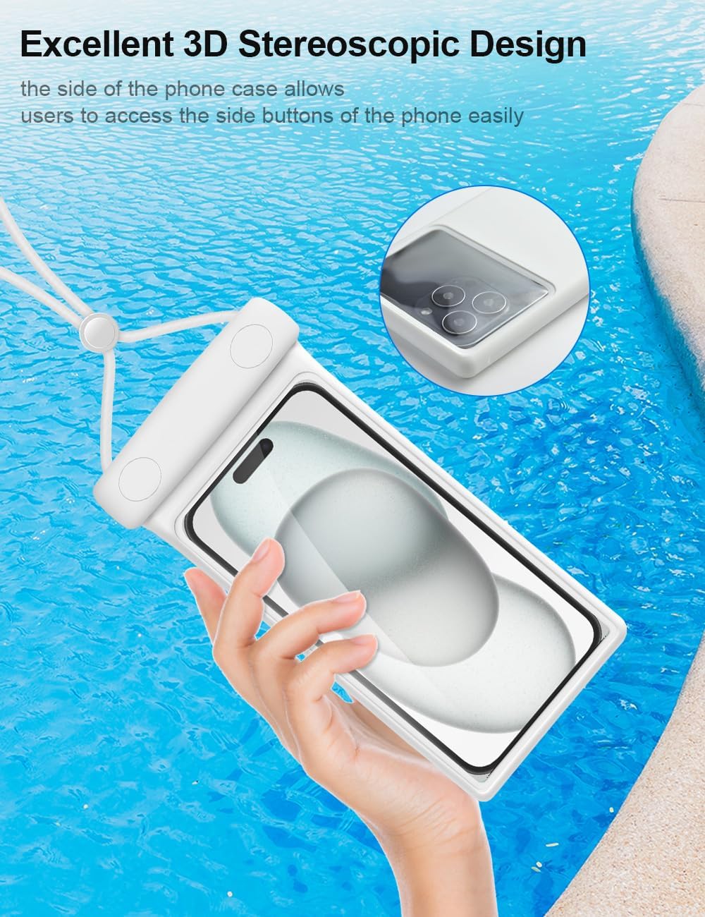 wellhouse 2-Pack Waterproof Phone Pouches