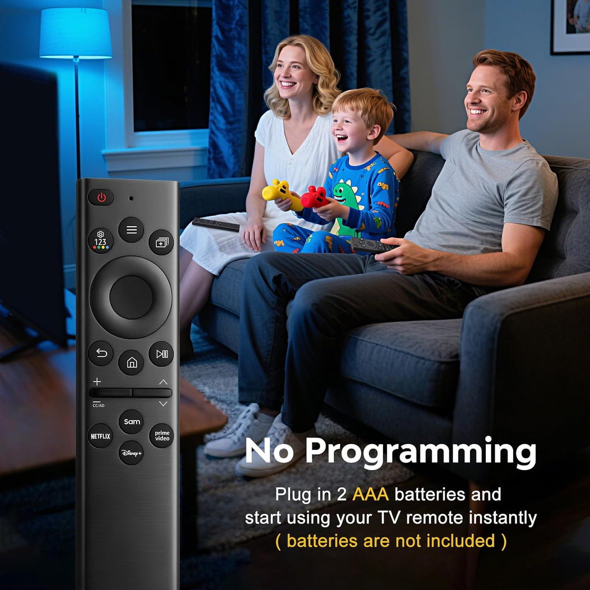 Universal Replacement Remote for Samsung Smart TVs