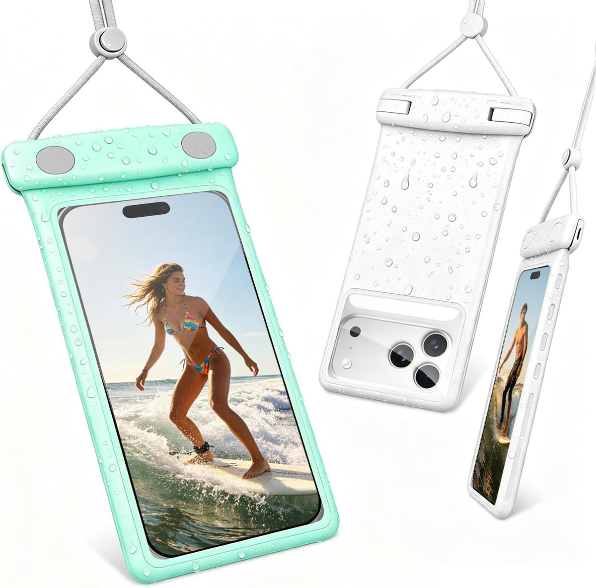 wellhouse 2-Pack Waterproof Phone Pouches