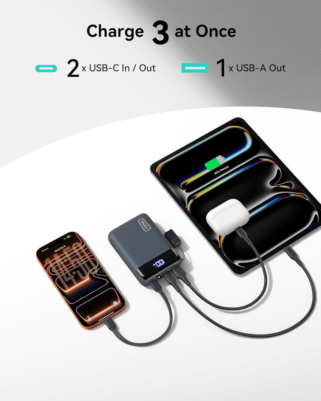 INIU 20000mAh 22.5W Fast-Charging Power Bank