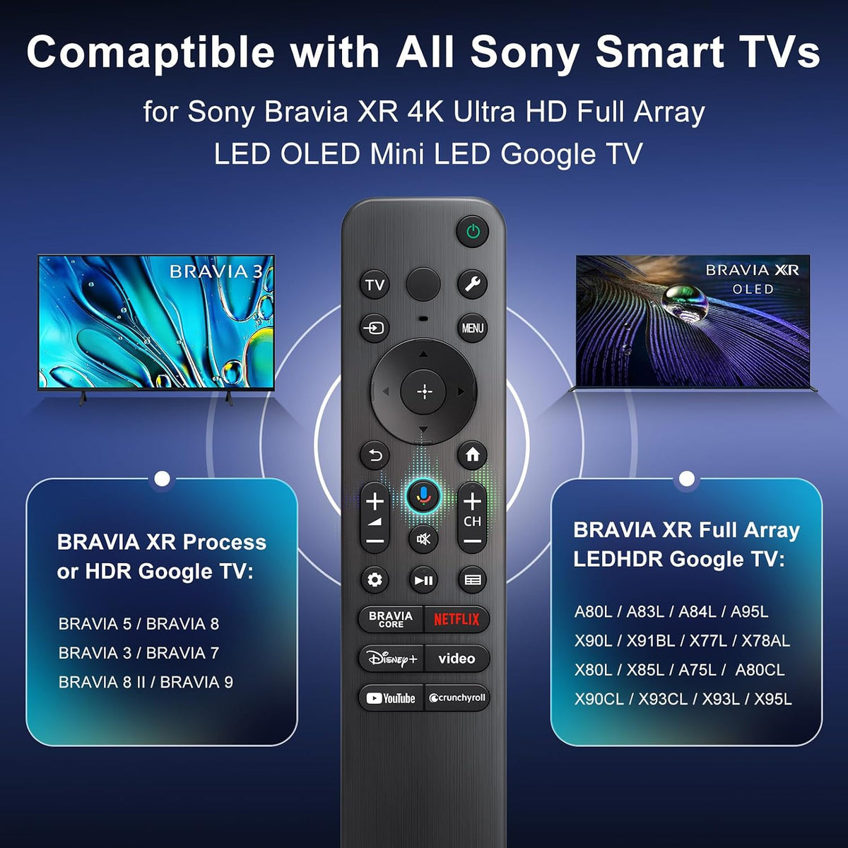 Universal Replacement Remote for Samsung Smart TVs