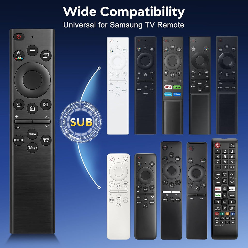 Universal Replacement Remote for Samsung Smart TVs