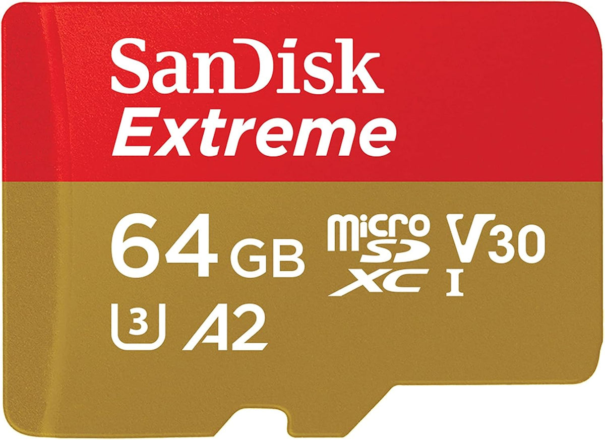 SanDisk Extreme microSDXC Card with Adapter