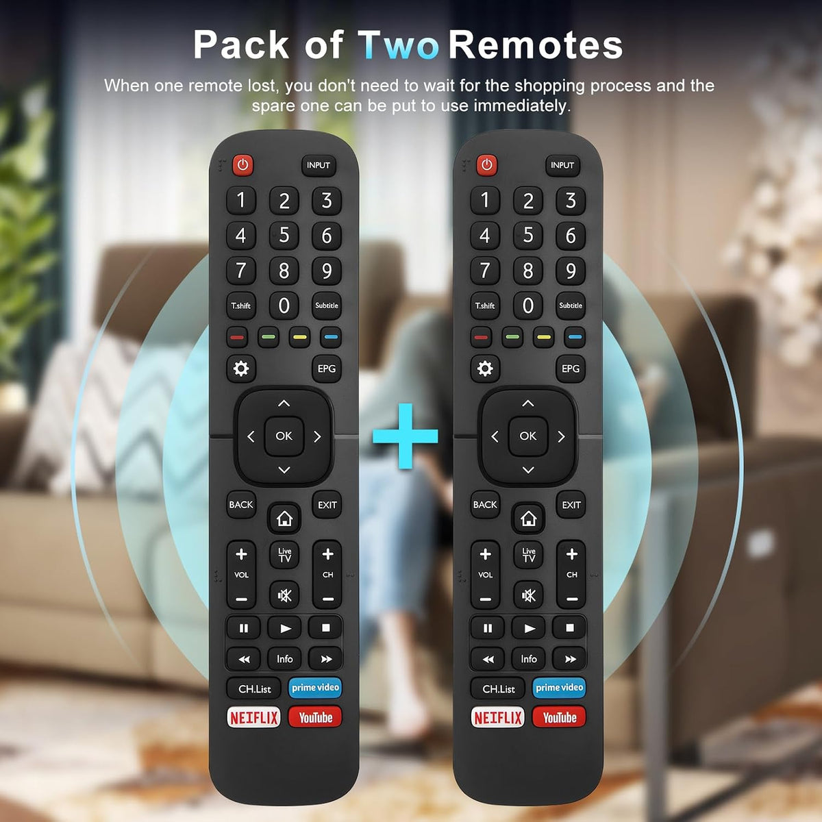 Universal Replacement Remote for Samsung Smart TVs