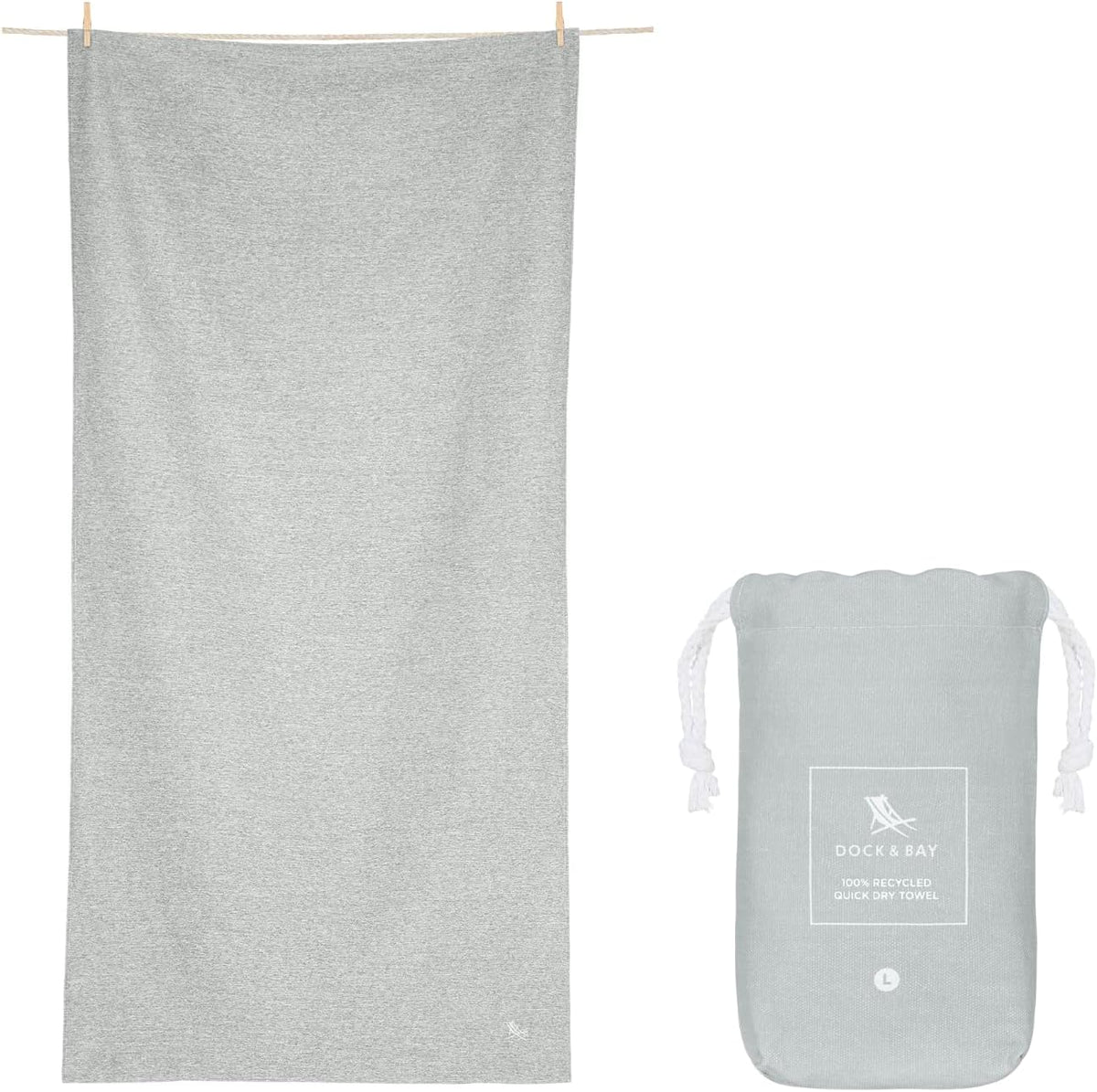Dock & Bay Kids Quick-Dry Sand-Free Beach Towel