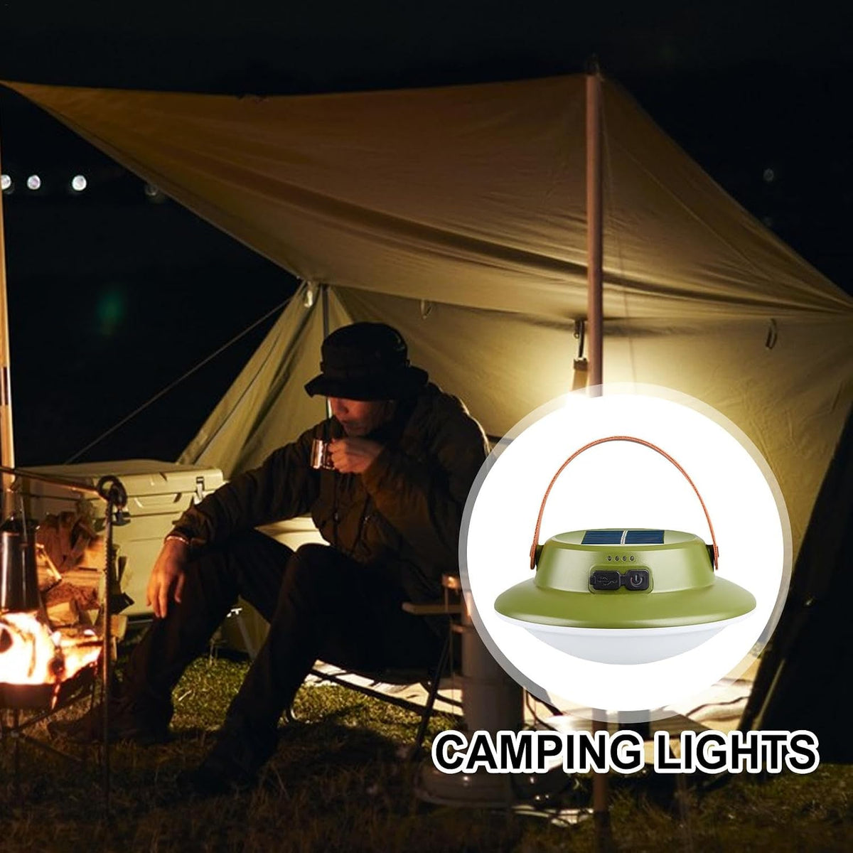 Multi-Functional Outdoor Camping Lantern