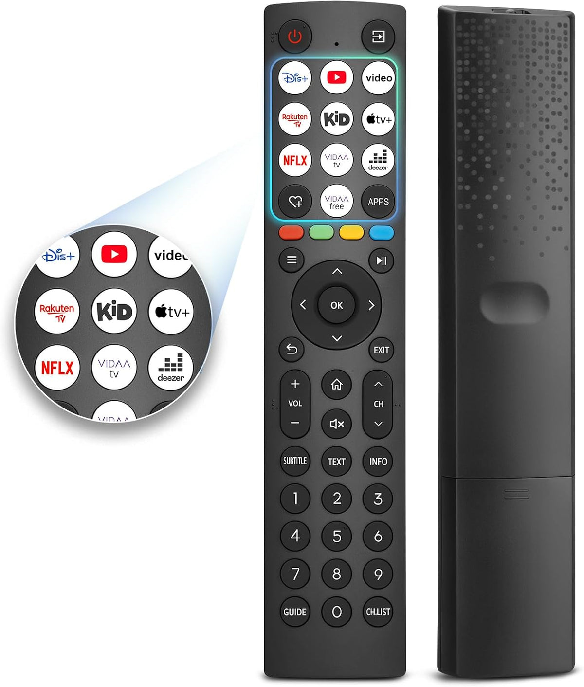 Universal Replacement Remote for Samsung Smart TVs