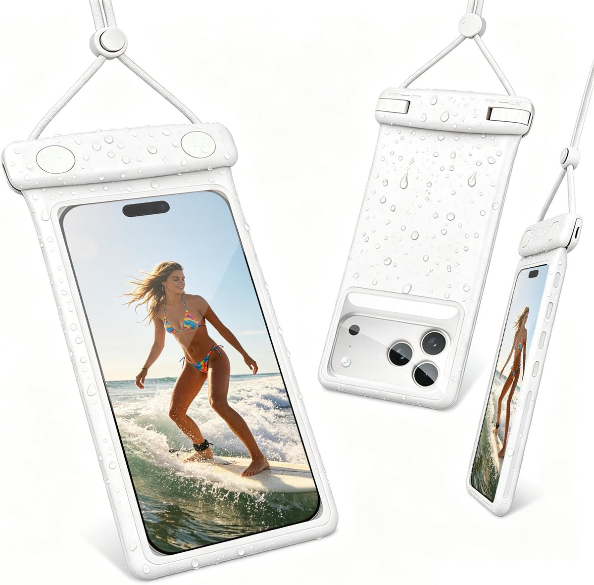 wellhouse 2-Pack Waterproof Phone Pouches