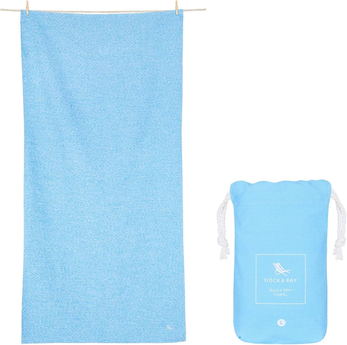 Dock & Bay Kids Quick-Dry Sand-Free Beach Towel