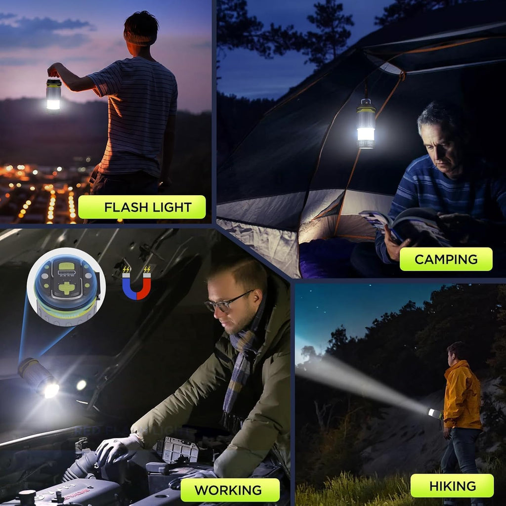 Quntis Rechargeable Telescoping Camping Lantern