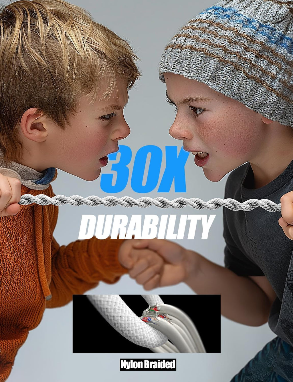 LISEN 2-Pack 240W 2m USB-C Cables