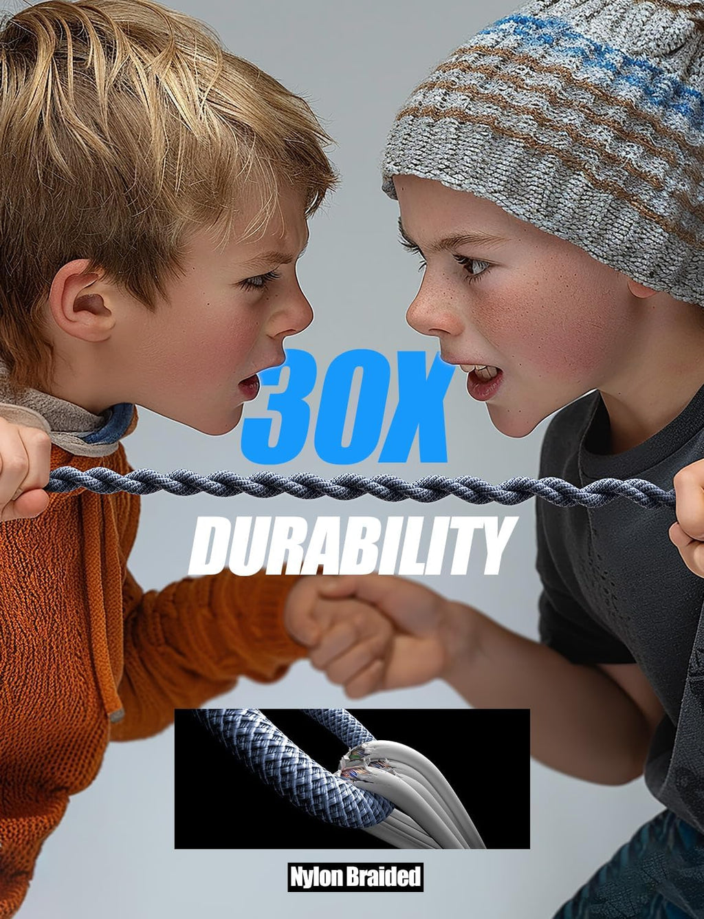 LISEN 2-Pack 240W 2m USB-C Cables