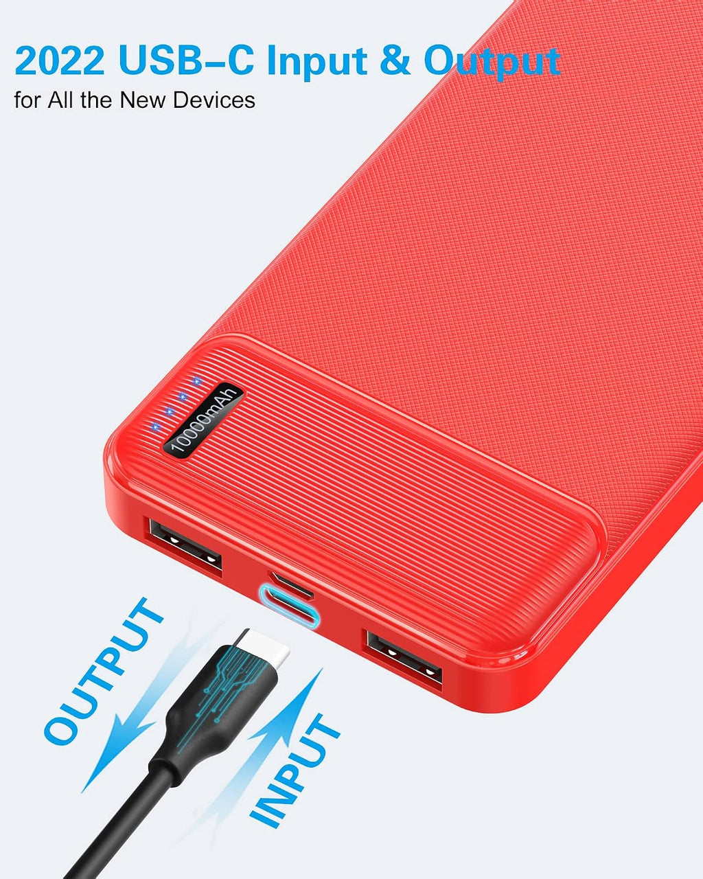 AsperX 2-Pack 10000mAh Power Banks