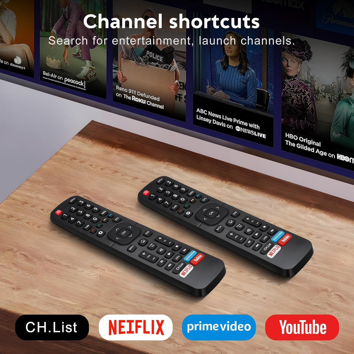 Universal Replacement Remote for Samsung Smart TVs