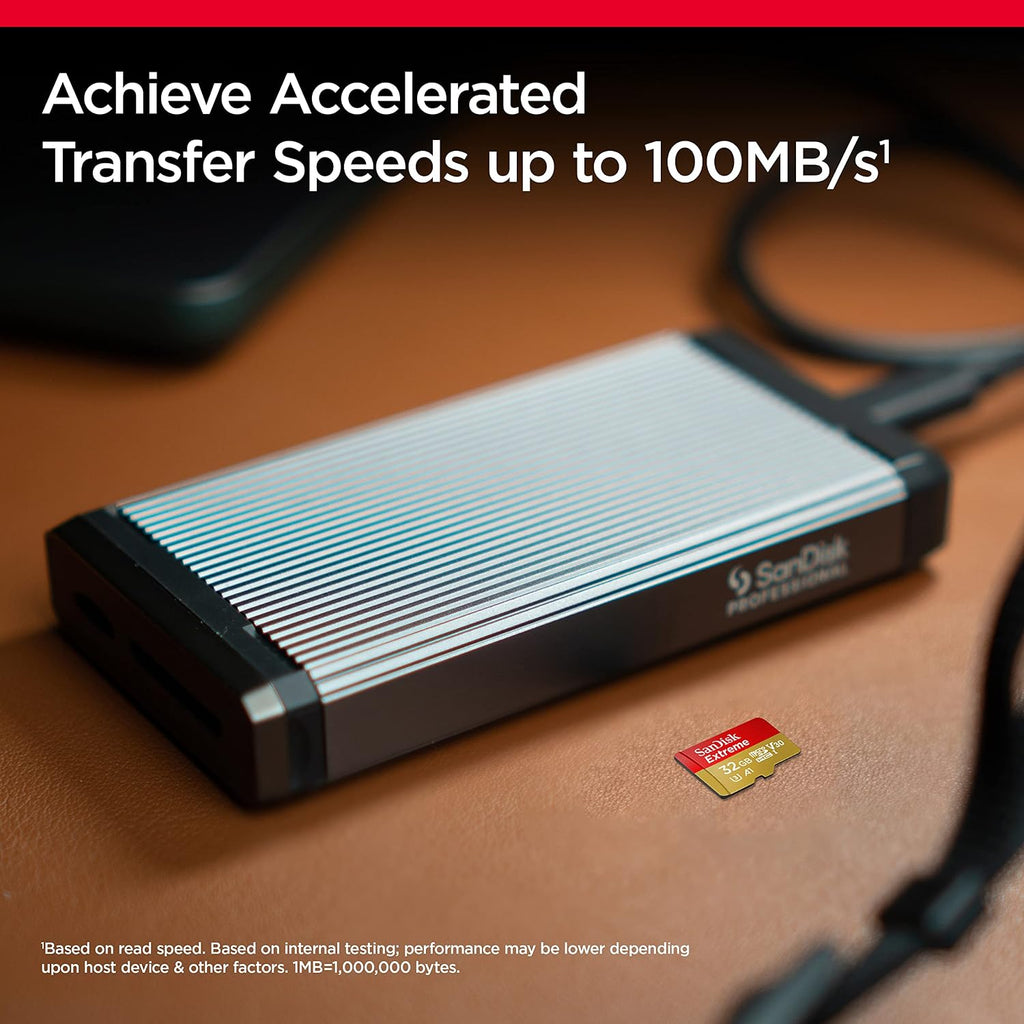 SanDisk Extreme microSDXC Card with Adapter