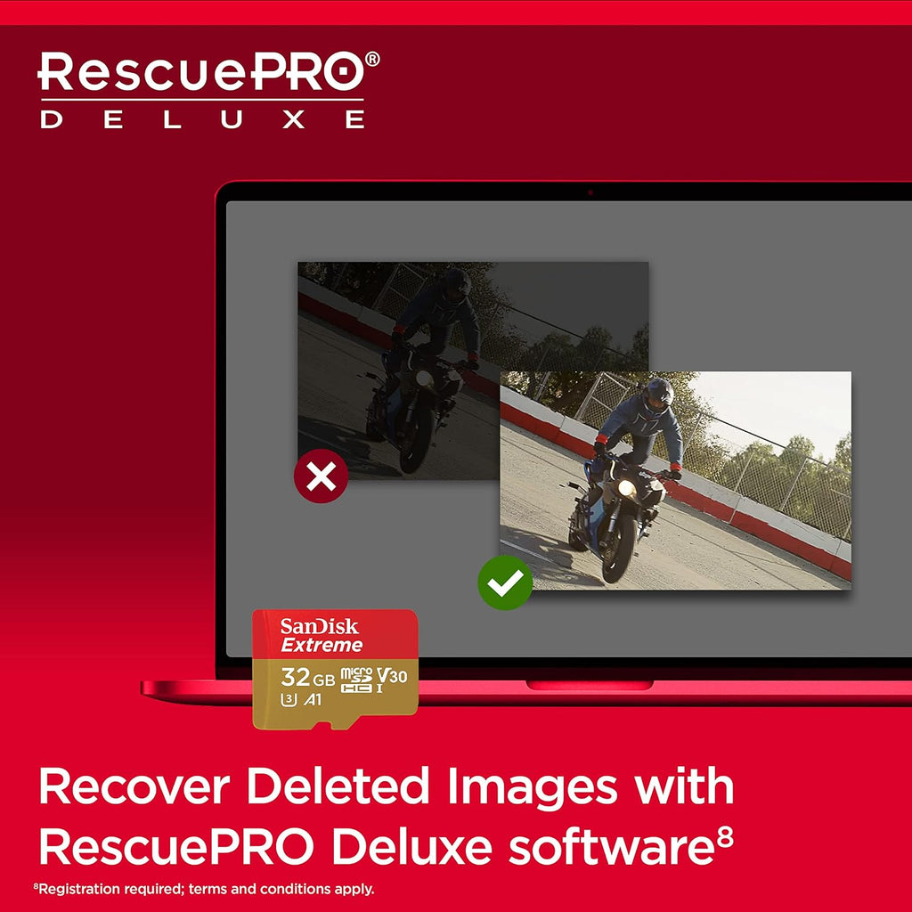 SanDisk Extreme microSDXC Card with Adapter